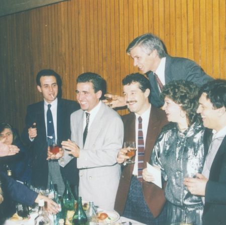 Hagi si Gigi Becali s-au cunoscut la discoteca