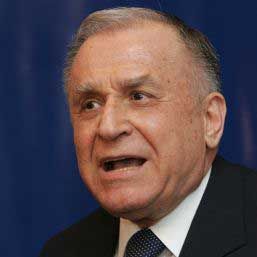 Iliescu asked the military to put the bayonet at their guns