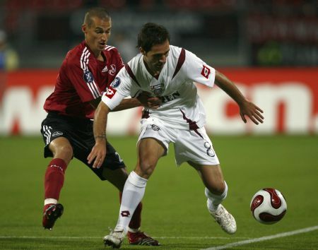 Rapid a reusit un egal italian in Germania