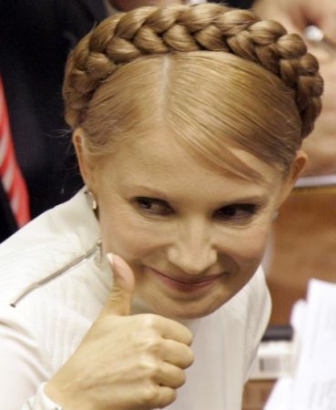 „Blonda de la Kiev“, din nou prim-ministru