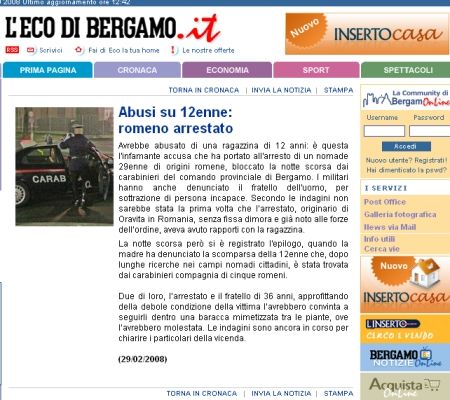 Român, arestat în Italia