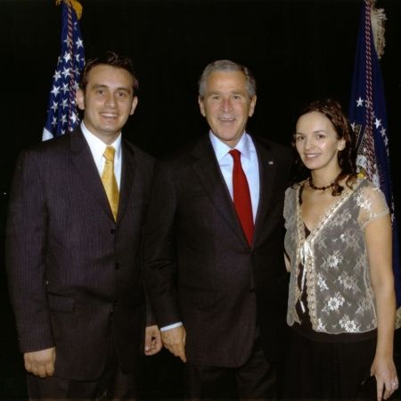 A Romanian illegal immigrant met George W. Bush
