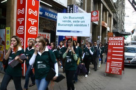 Role, biciclete şi fluiere de dragul unui Bucureşti sănătos
