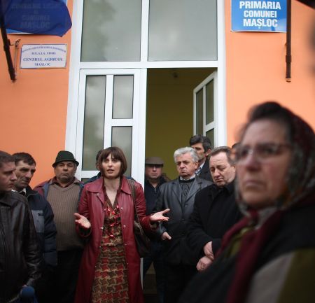Sătenii din Maşloc, în război cu Smithfield