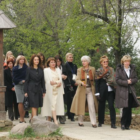 Dansuri de codru pentru Laura Bush