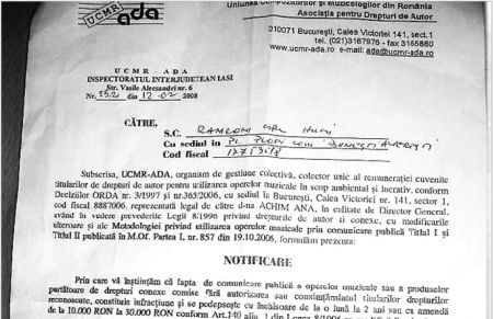 Prăvăliile, somate să plătească taxa pentru drepturile de autor
