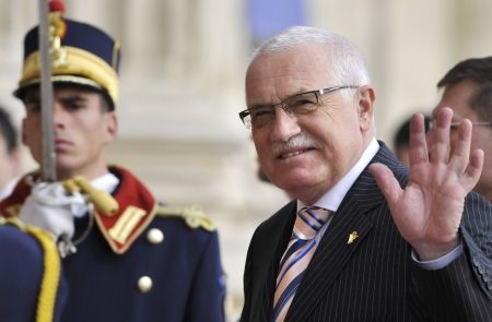 Preşedintele ceh, prins cu amanta