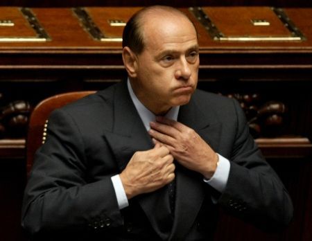 Berlusconi, nepoliticos cu Margaret Thatcher