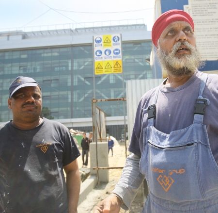 Indienii care construiesc în Pipera