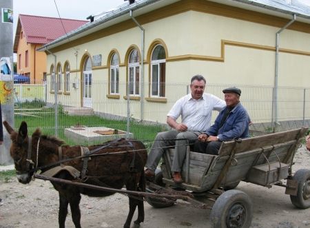 Păcuraru a ales căruţa cu măgar