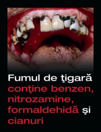Se pregătesc ţigările groazei