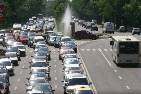 Vacanţa dă undă verde traficului din Capitală