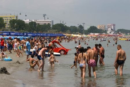 Weekend aglomerat la Marea Neagră