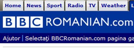 BBC România va transmite programe în limba engleză