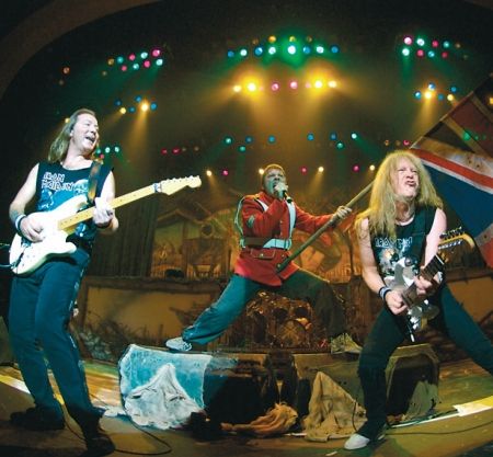 Iron Maiden, metal fierbinte la Bucureşti