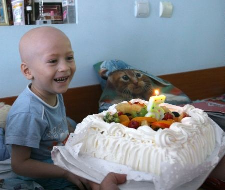 Micul luptător cu cancerul