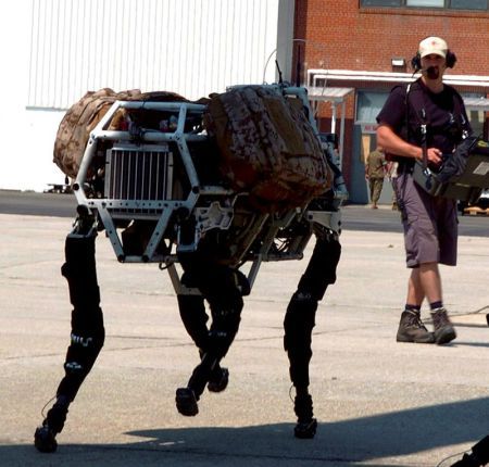 Big Dog, robotul războinic