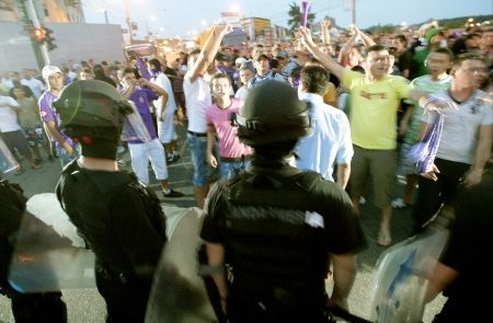 Incidente la Timişoara