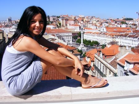 Corina Caragea a bătut la pas Lisabona