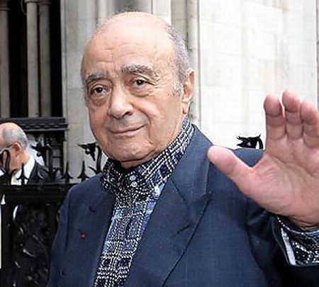 Mohamed Al Fayed, acuzat de hărţuire sexuală
