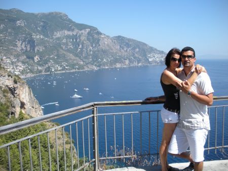 Monica Davidescu, escapadă italiană