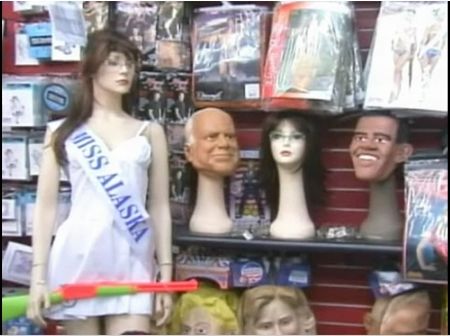 Sarah Palin şi Instalatorul Joe, personaje de Halloween