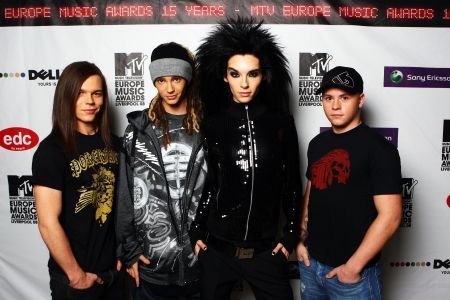 Trupa Tokio Hotel, în România