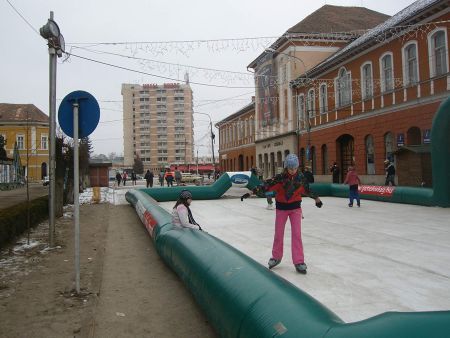 Patinoare artificiale în Sfântu Gheorghe