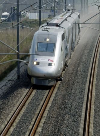 Manifestaţie anti-TGV pe Coasta de Azur