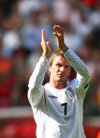 Beckham, şocat