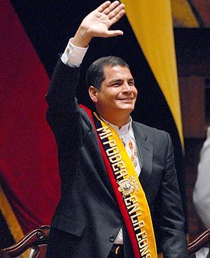 Preşedintele Ecuadorului a câştigat un nou mandat