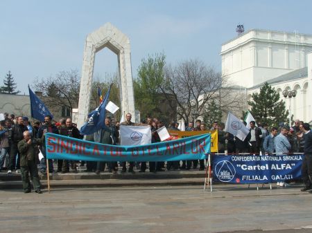 Protest al siderurgiştilor