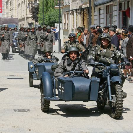 Budapesta, ocupată din nou de trupele germane