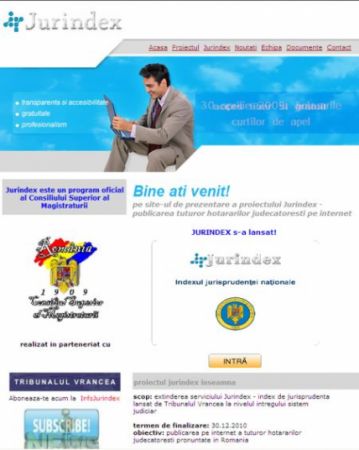 Hotărârile judecătoreşti, la liber pe internet