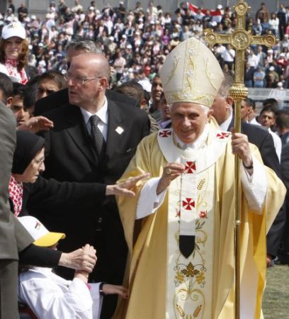 Papa, la Ierusalim