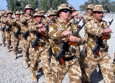 Băsescu, în Irak