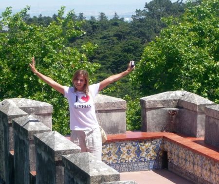 Dana Rogoz, vacanţă în Portugalia
