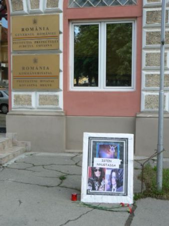 Doliu pentru Michael, la Prefectura Covasna