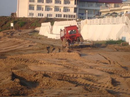 Fără şantiere pe plajă, pentru confortul turiştilor