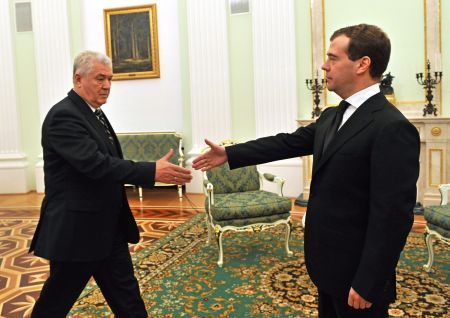 Voronin, la adăpostul Rusiei