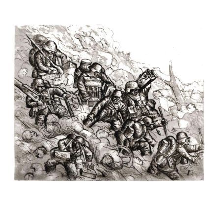 Expoziţie a soldatului-grafician Otto Dix