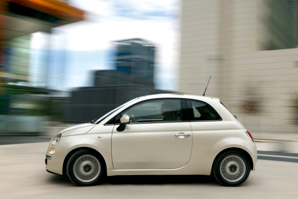 Fiat 500 electric, din 2012