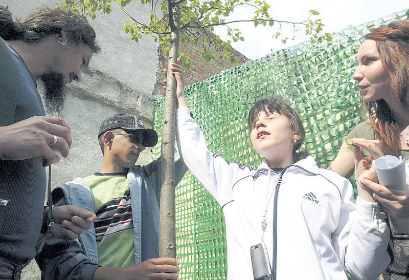 Primul parc pentru nevăzători, inaugurat la Timişoara