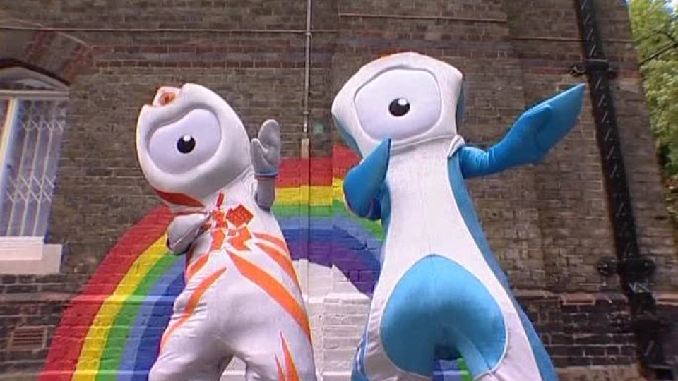 Mascotele olimpice, prezentate publicului