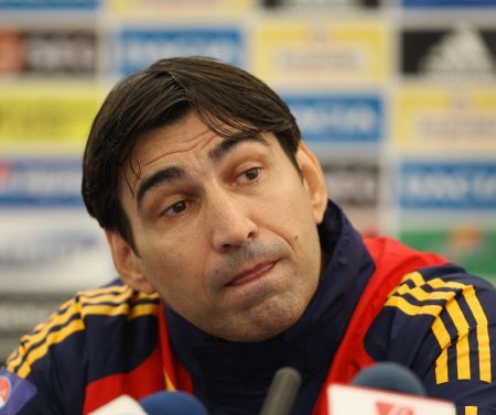 Piţurcă a fost azi la "Palat"