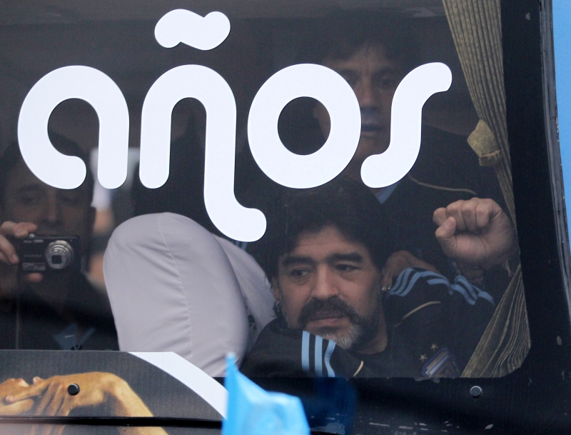 Riquelme şi Zanetti, uitaţi de Maradona