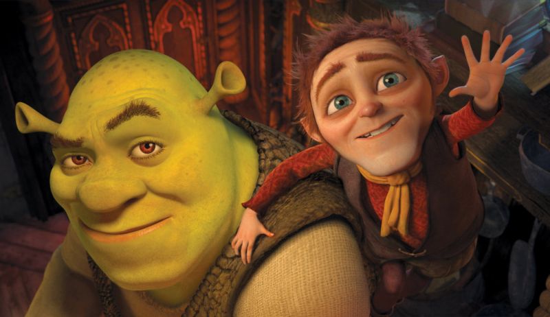Shrek, căpcăun la naftalină