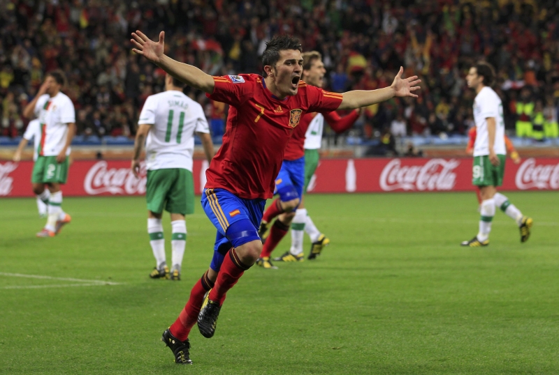 Spania, ultima semfinalistă. Golul lui David Villa a răpus Paraguayul