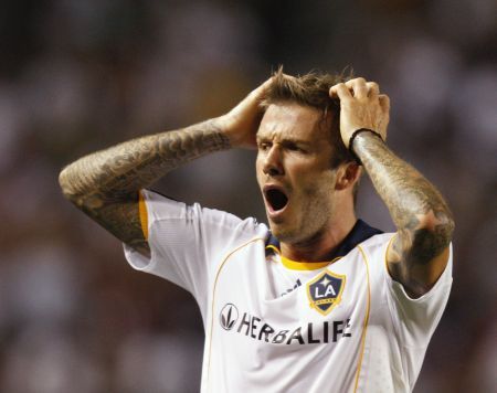 Beckham a luat titlul cu Galaxy