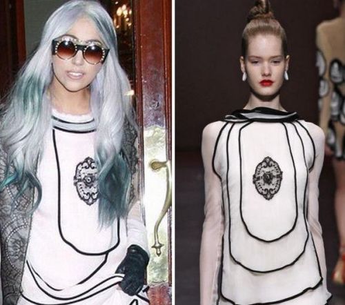 Românca Ingrid Vlasov a îmbrăcat-o din nou pe Lady Gaga